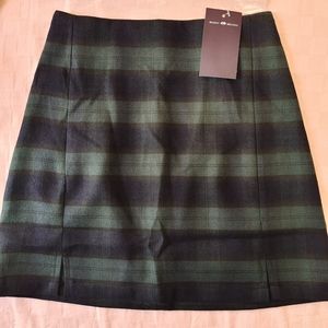 Brandy Melville A-lined plaid skirt